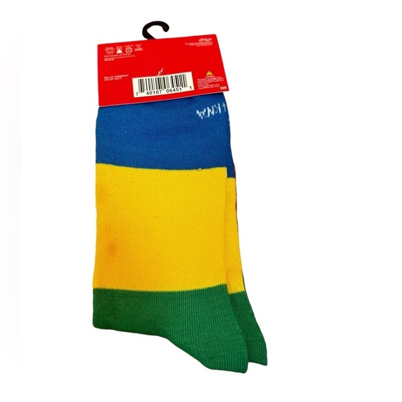 NEW! KELLOGG’S FROOT LOOPS Cereal Crew Socks Men’s Size 6-12 Unisex Gift NWT - Picture 3 of 6